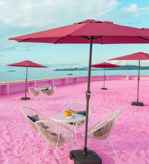 Bluefire Beach Club at Pink Beach